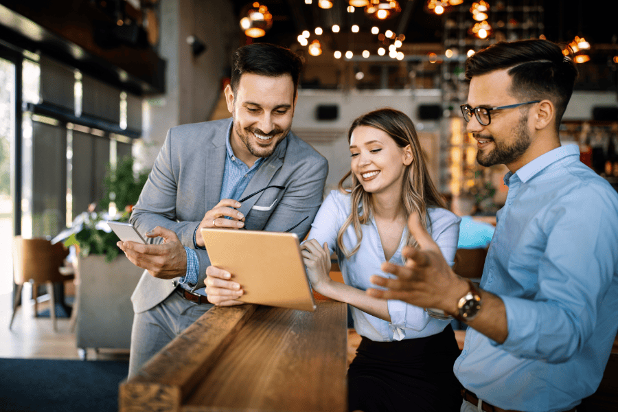 vitality at work in modern office